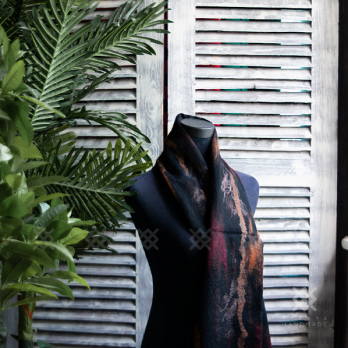 Зимний палантин